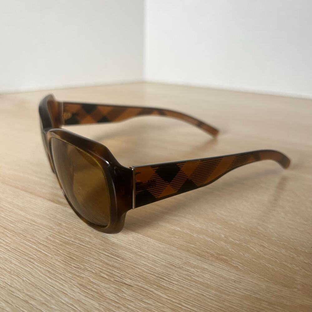 Burberry B 3316/13 Sunglasses FRAMES ONLY Brown Translucent 56-17-135 SKINNY FIT - Picture 5 of 14